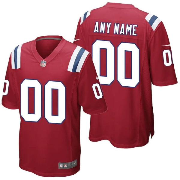 New England Patriots Team 2022 Custom jersey Unisex Pro Official - Red - Jersey Teams World