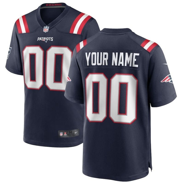 New England Patriots Team 2022 Custom jersey Unisex Pro Official - College Navy - Jersey Teams World
