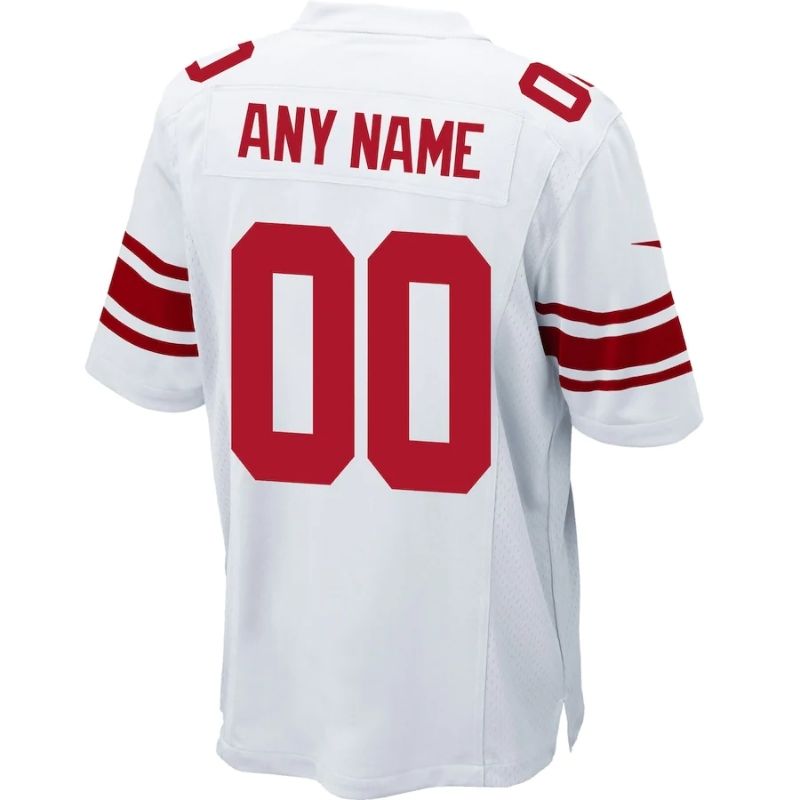 New York Giants Team 2022 Custom jersey Unisex Pro Official - White - Jersey Teams World