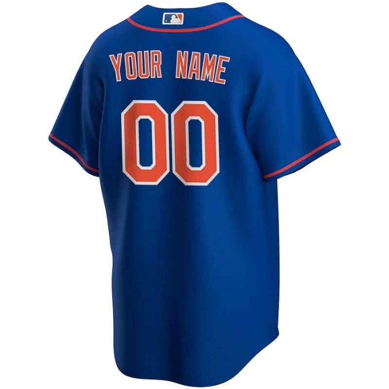 New York Mets Team 2022 Home Custom Jersey Unisex Pro Official - Royal - Jersey Teams World