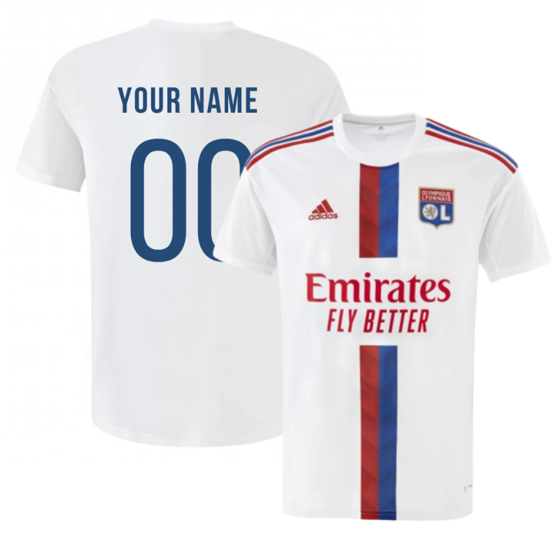 Olympique Lyonnais Home Shirt 2023 Custom Jersey - Jersey Teams World