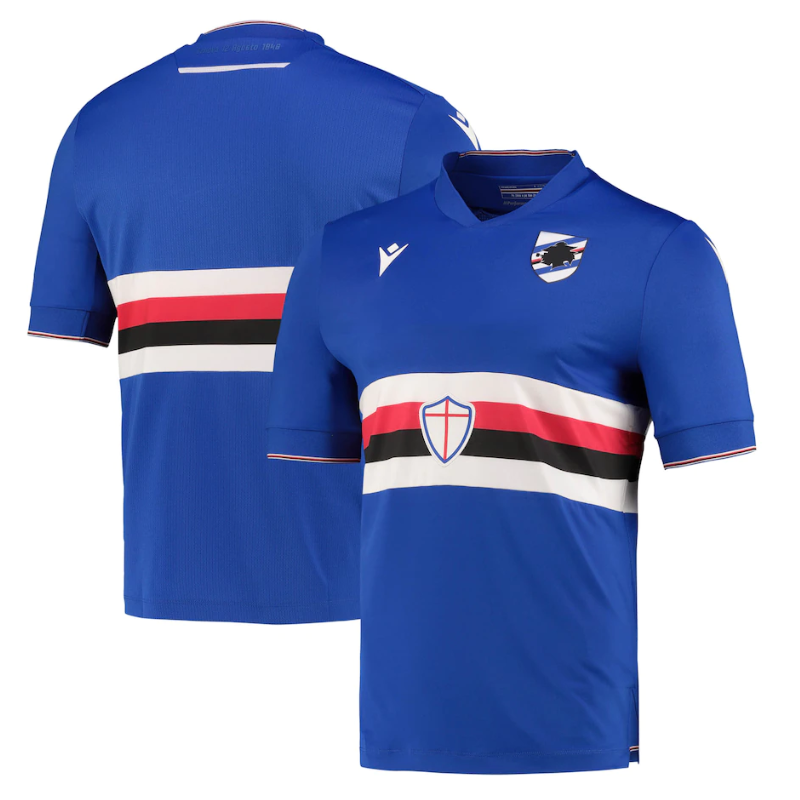 Sampdoria Home Shirt 2022-23 Custom Jersey - Jersey Teams World
