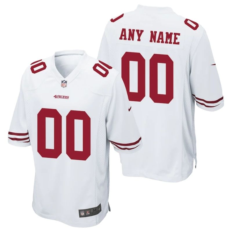 San Francisco 49ers Team 2022 Custom jersey Unisex Pro Official - Red - Jersey Teams World