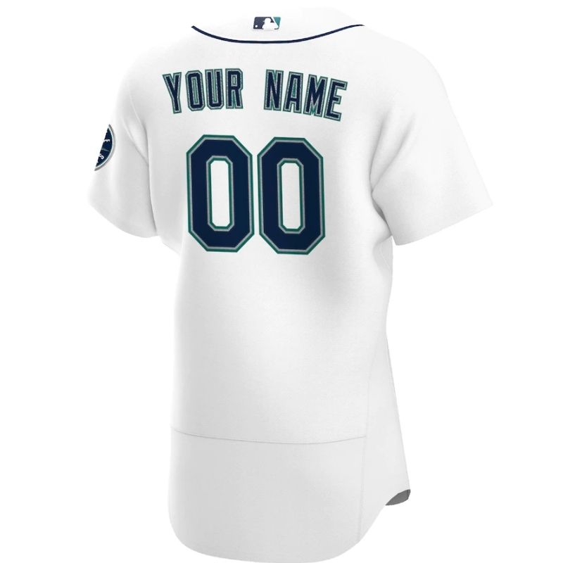 Seattle Mariners Team 2022 Home Custom Jersey Unisex Pro Official - Jersey Teams World