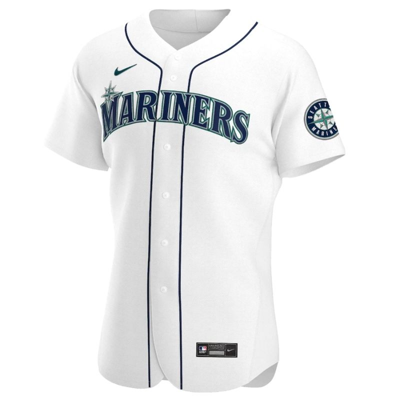 Seattle Mariners Team 2022 Home Custom Jersey Unisex Pro Official - Jersey Teams World