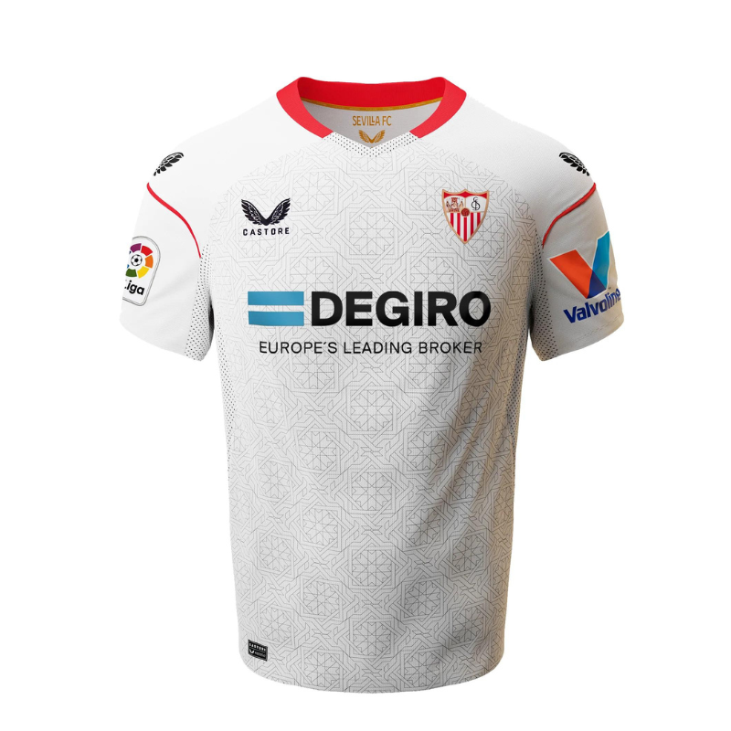 Isco 22 Sevilla Fc Home   Unisex Shirt 2023 Player Jersey  - White - Jersey Teams World
