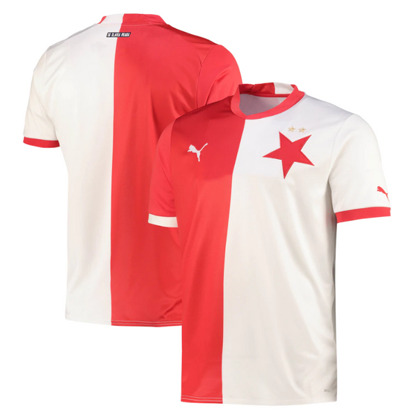 Slavia Prague Home Shirt 2022-23 Custom Jersey - Jersey Teams World