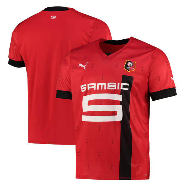 Stade Rennais FC Home Shirt 2022-23 Custom Jersey - Jersey Teams World