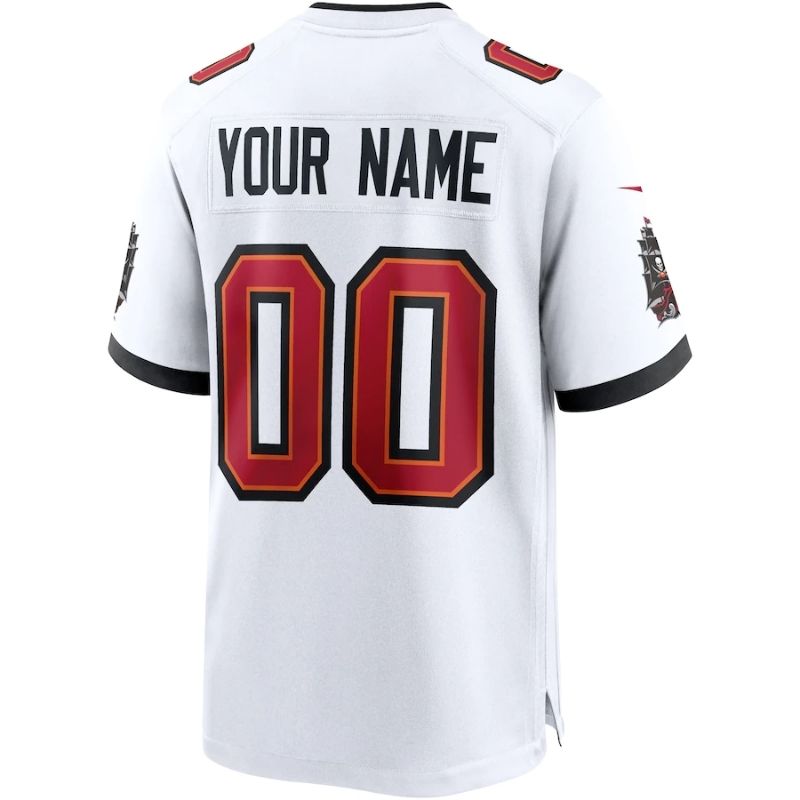 Tampa Bay Buccaneers Team 2022 Custom jersey Unisex Pro Official - White - Jersey Teams World