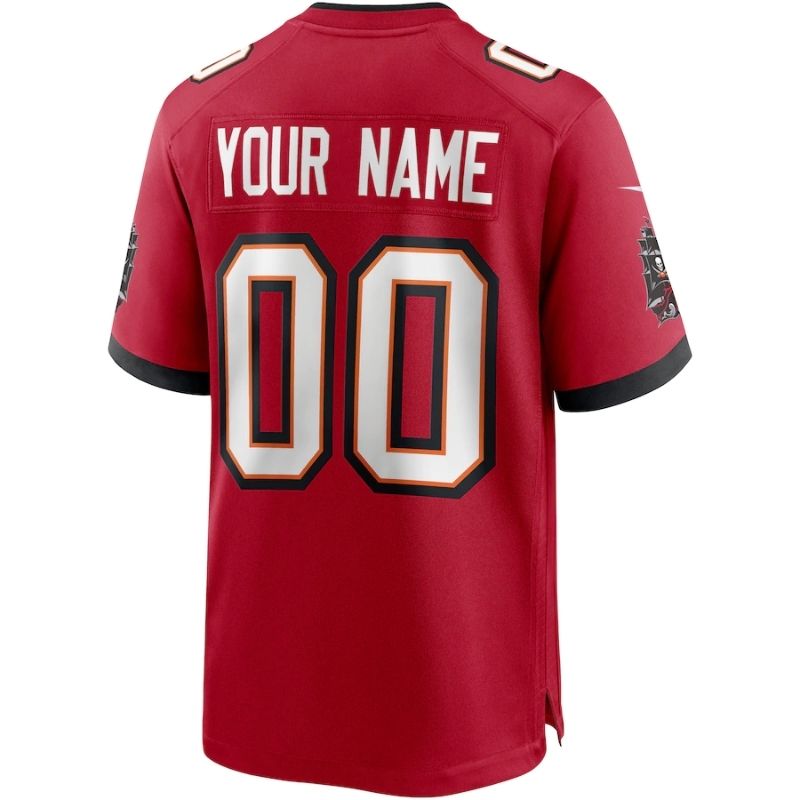 Tampa Bay Buccaneers Team 2022 Custom jersey Unisex Pro Official - Red - Jersey Teams World
