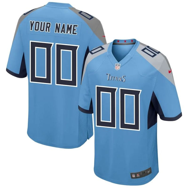 Tennessee Titans Team 2022 Custom jersey Unisex Pro Official - Blue - Jersey Teams World