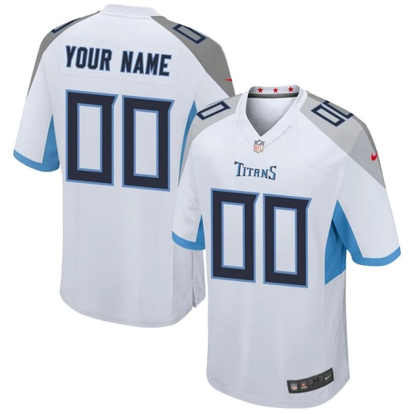 Tennessee Titans Team 2022 Custom jersey Unisex Pro Official - White - Jersey Teams World