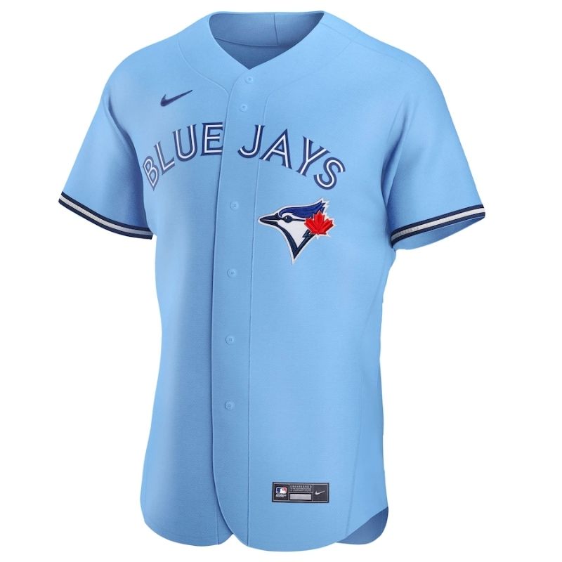 Toronto Blue Jays Team 2022 Home Custom Jersey Unisex Pro Official - Powder Blue - Jersey Teams World