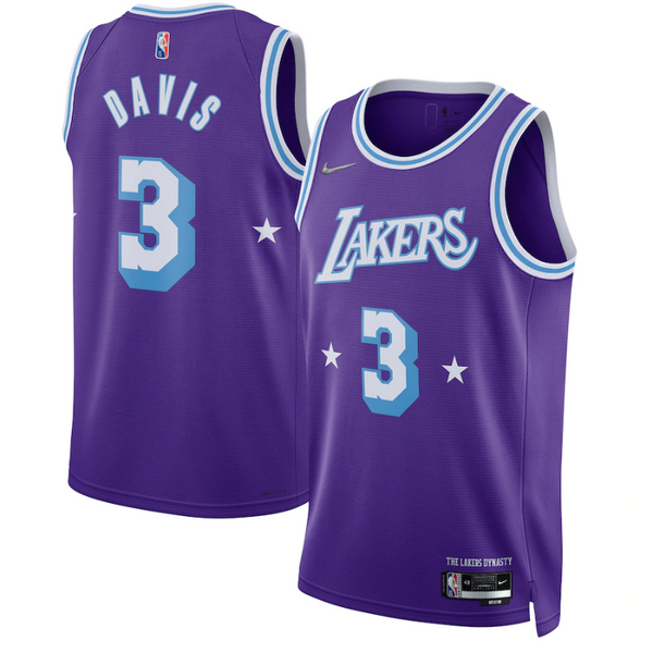Anthony Davis Los Angeles Lakers  2022  Jersey - Purple - Jersey Teams World