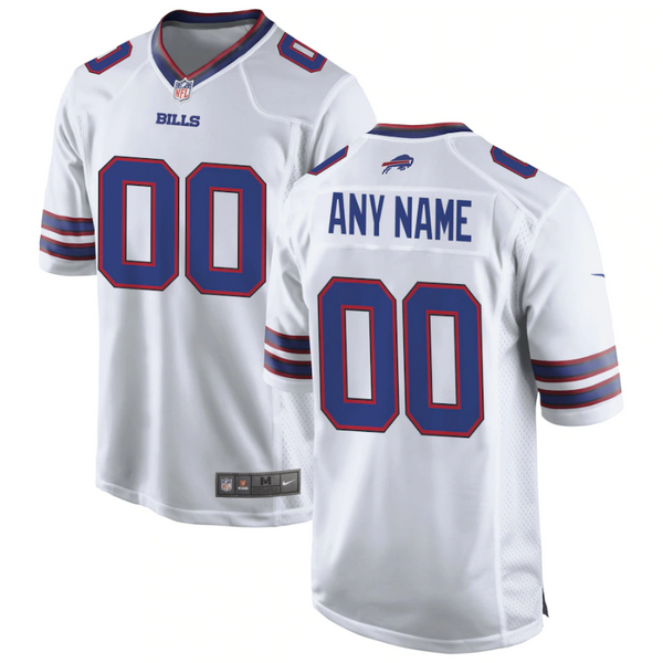Buffalo Bills Team Custom jersey 2023 Unisex Pro Official - White - Jersey Teams World
