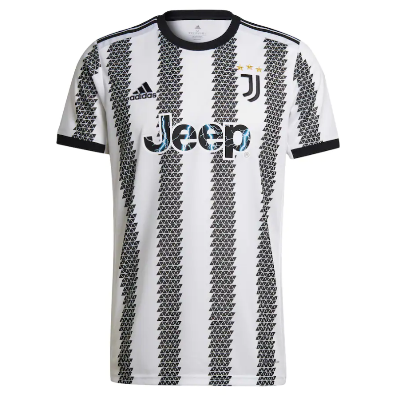 Juventus Home jerseys 2022-2023 with Player Pogba 10 printing Unisex - White - Jersey Teams World