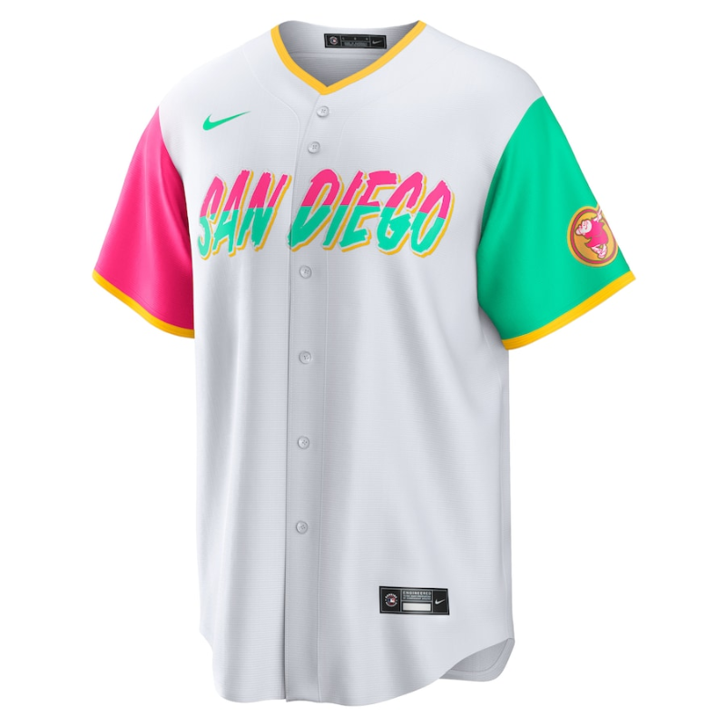 San Diego Padres Team White 2022 Custom Jersey Unisex Pro Official - Any Name - Jersey Teams World