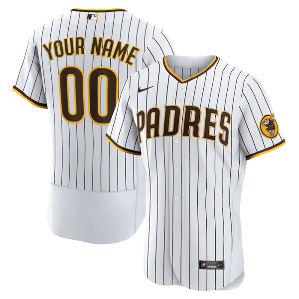San Diego Padres Team 2022 White Home Custom Jersey Unisex Pro Official - Jersey Teams World