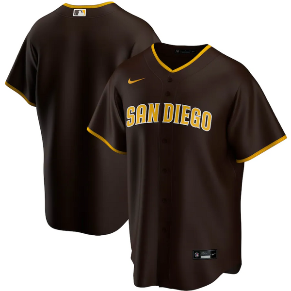 San Diego Padres 2022 Brown Road Team Jersey Unisex Pro Official - Jersey Teams World