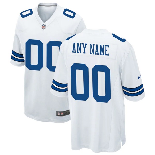 Dallas Cowboys Team 2022 Personalized jersey Unisex Pro Official - White - Jersey Teams World