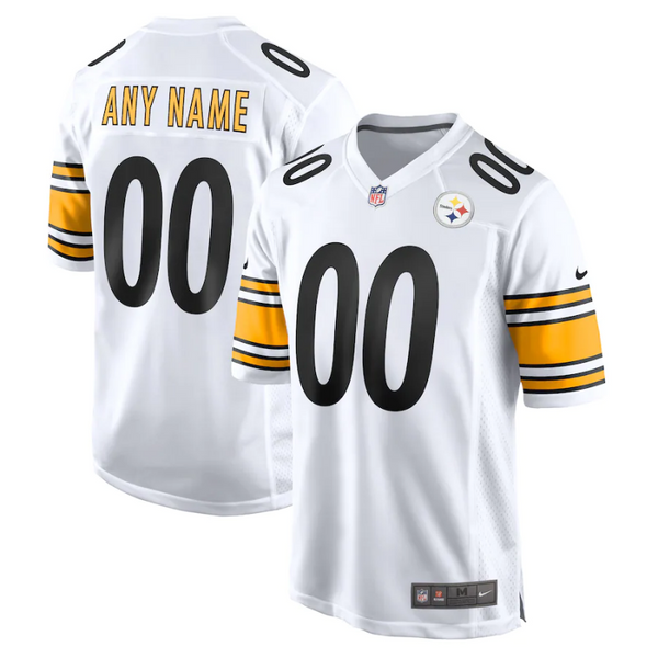 Pittsburgh Steelers Game Team 2022 Custom jersey Unisex Pro Official - White - Jersey Teams World