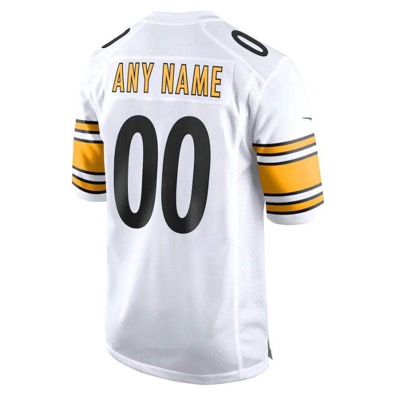 Pittsburgh Steelers Game Team 2022 Custom jersey Unisex Pro Official - White - Jersey Teams World