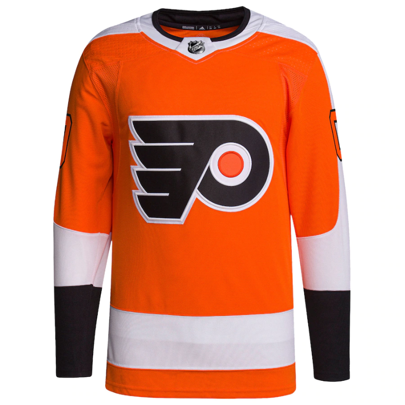 Philadelphia Flyers Team 2022 Custom Jersey Pro Official- Orange - Jersey Teams World