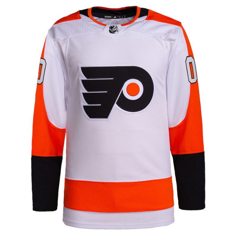 Philadelphia Flyers Team 2022 Custom Jersey Pro Official- White - Jersey Teams World