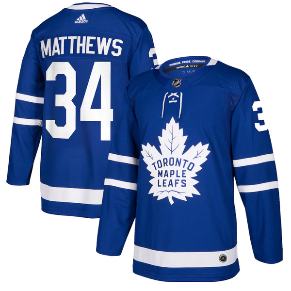 Auston Matthews Toronto Maple Leafs 2022 Player Jersey Pro Official- Blue - Jersey Teams World