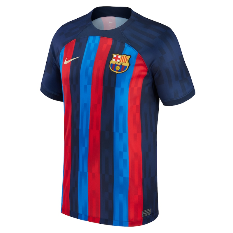 Barcelona  Unisex Shirt 2023 Home Custom Jersey - - Jersey Teams World