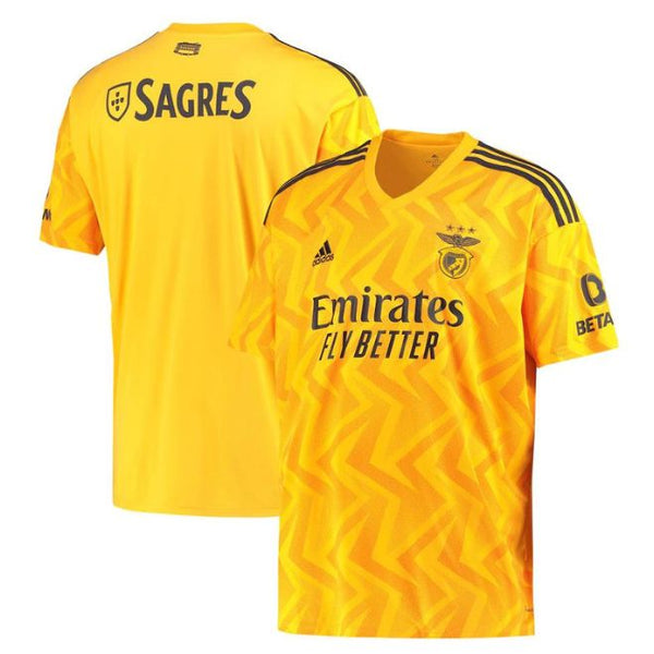 Benfica Away Unisex Shirt 2022-23 Custom Jersey - Yellow - Jersey Teams World