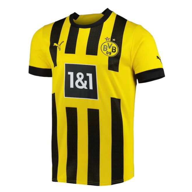 Borussia Dortmund Unisex Shirt 2022/23 Home Custom Jersey - Yellow - Jersey Teams World