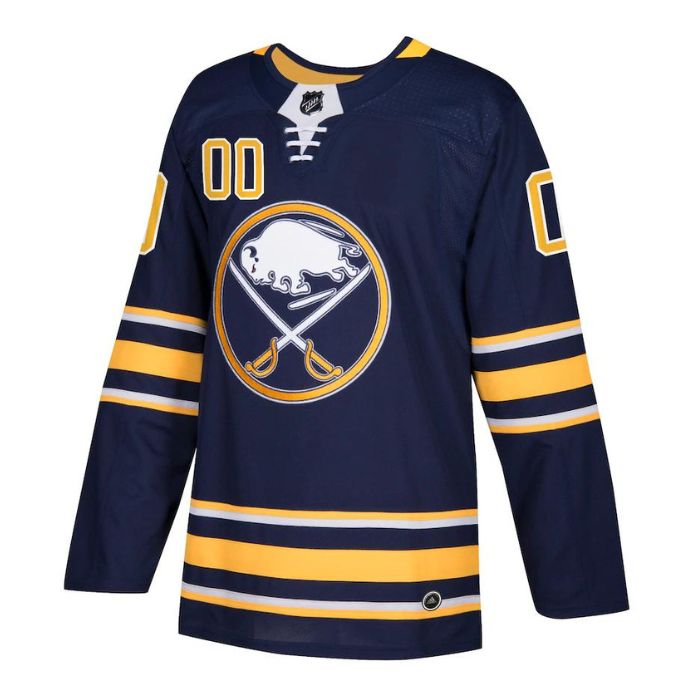 Buffalo Sabres Team Unisex Personalized Jersey - Navy - Jersey Teams World