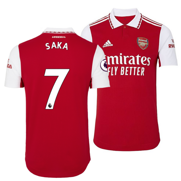 Bukayo Saka 7 Unisex Jersey - Arsenal 2023 Home Shirt - Jersey Teams World