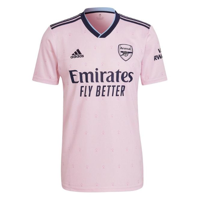 Bukayo Saka Arsenal 2022/23 Third Player Jersey - Pink - Jersey Teams World