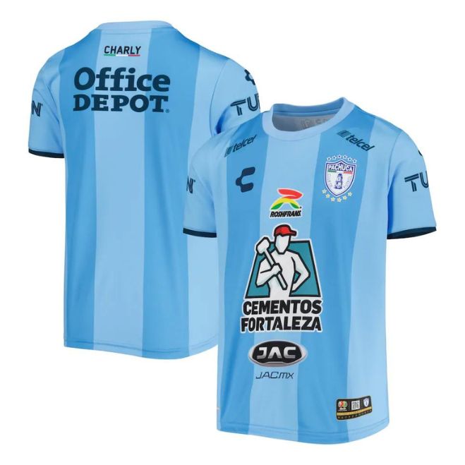 C.F. Pachuca Unisex Shirt 2022/23 Away Jersey - Blue - Jersey Teams World