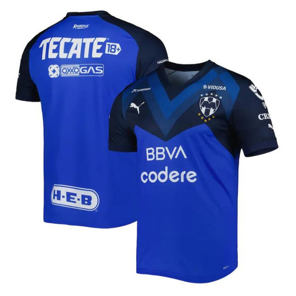CF Monterrey Unisex Shirt 2022/23 Away Jersey - Royal - Jersey Teams World