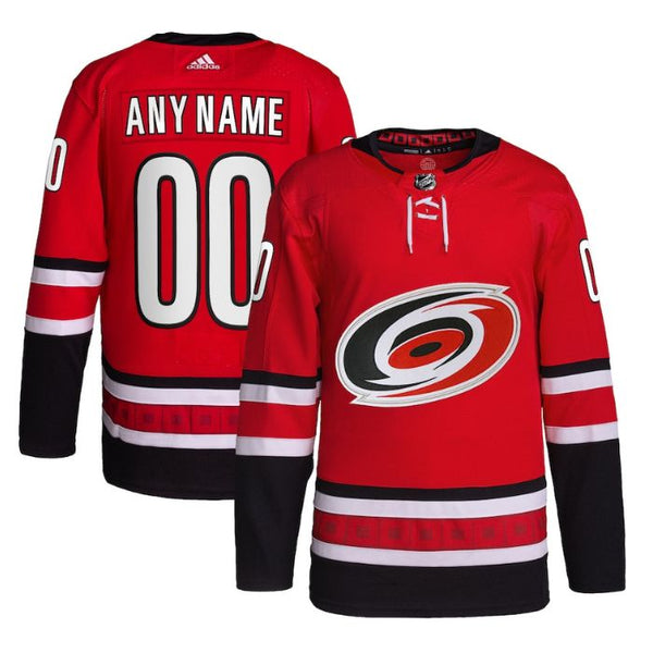 Carolina Hurricanes Unisex Home Primegreen Pro Personalized Jersey - Red - Jersey Teams World