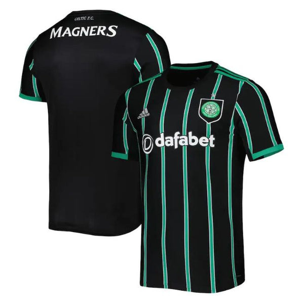 Celtic Unisex Shirt 2022/23 Away Custom Jersey - Black - Jersey Teams World