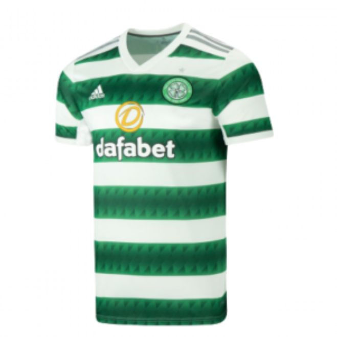 Celtic Unisex Shirt 2022/23 Home Custom Jersey - White/Green - Jersey Teams World