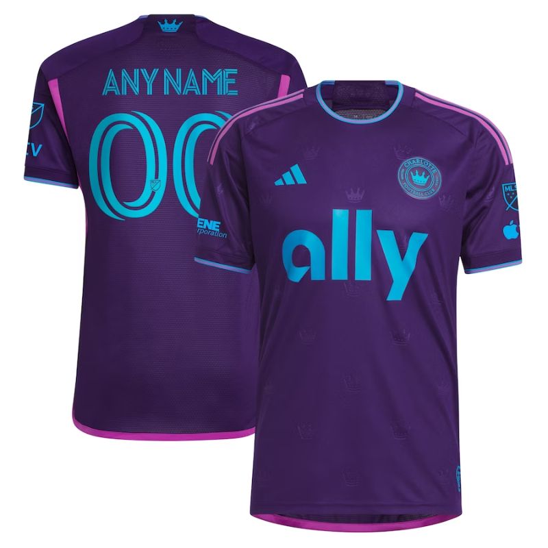 Charlotte FC  Purple Unisex Shirt 2023 Crown Jewel Kit Custom Jersey - Jersey Teams World