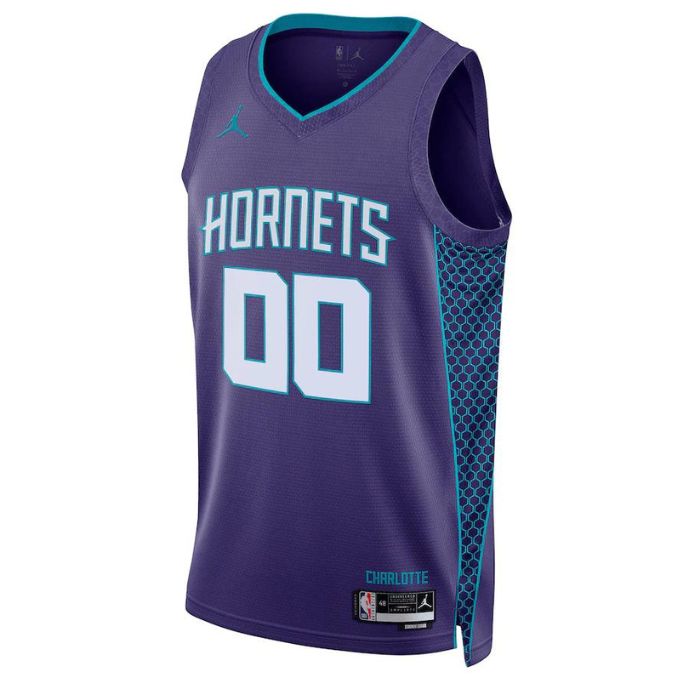 Charlotte Hornets Unisex Shirt 2023 Swingman Customized Jersey - Statement Edition - Teal - Jersey Teams World