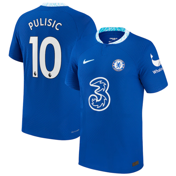 Chelsea Home Vapor Match Shirt   2022-23 with Pulisic 10 printing - Jersey Teams World