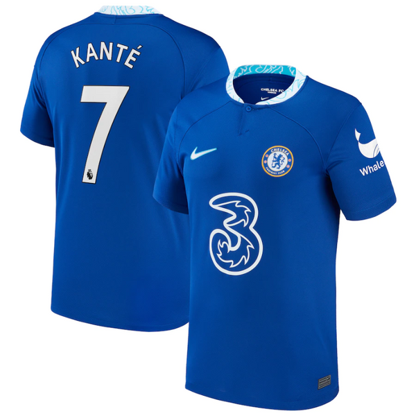Chelsea Home Vapor Match Shirt   2022-23 with Kanté 7 printing - Jersey Teams World