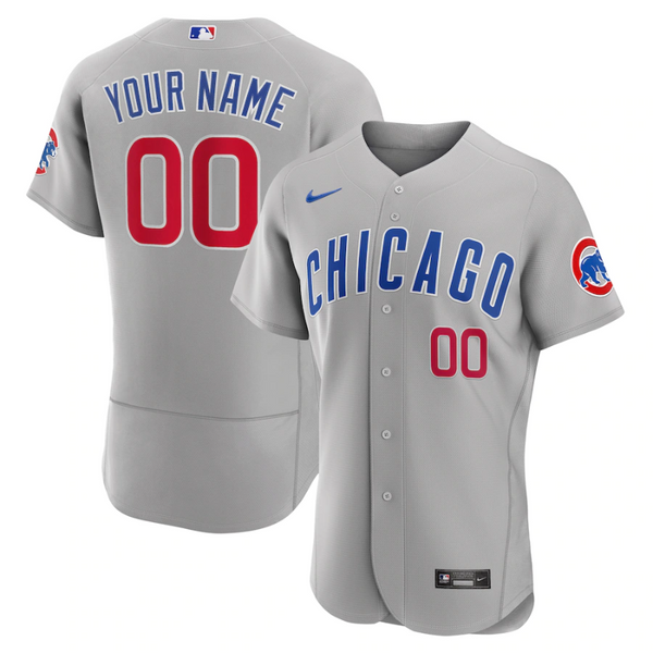 Chicago Cubs Team 2022 Custom Jersey Unisex Gray - Jersey Teams World