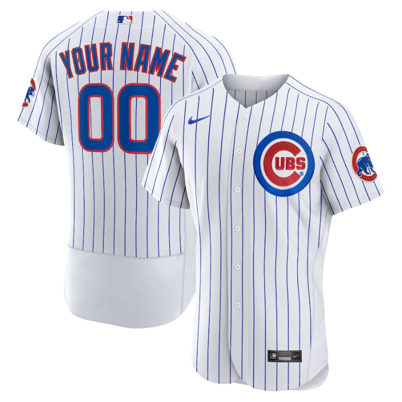 Chicago Cubs Team 2022 Custom Jersey Unisex Pro Official - White - Jersey Teams World