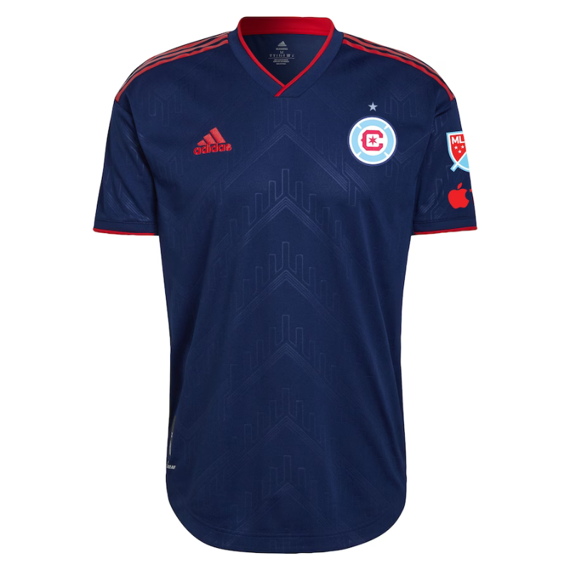 Chicago Fire  Unisex Shirt 2023 Custom Jersey - Blue - Jersey Teams World
