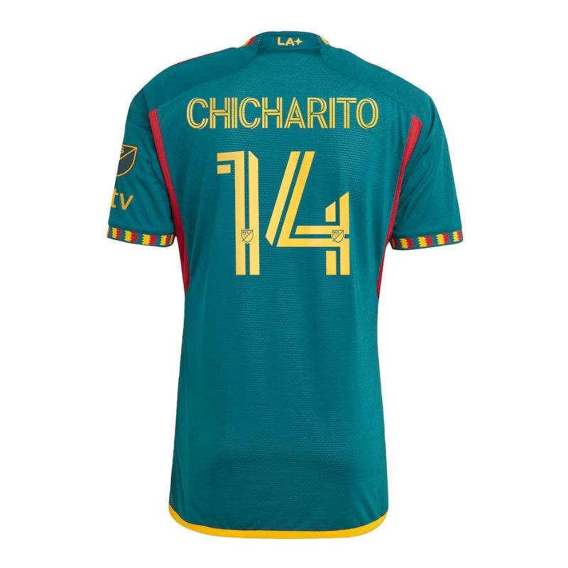 Chicharito LA Galaxy   Unisex Shirt 2023 Player Jersey - Green - Jersey Teams World