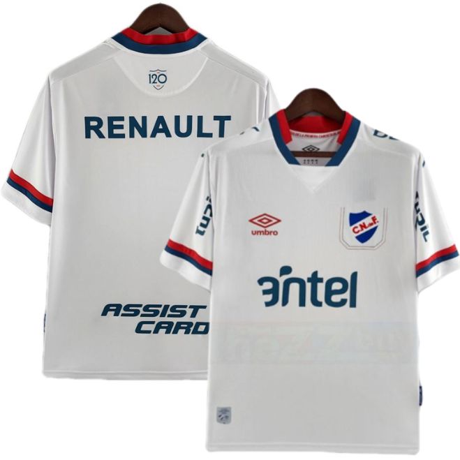 Club Nacional de Football Unisex Shirt 2022/23 Home Custom Jersey - White - Jersey Teams World