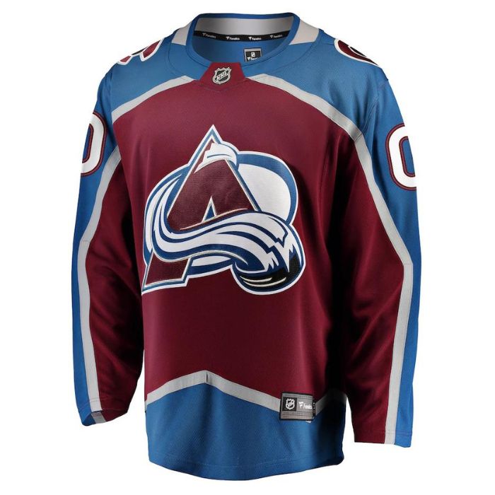 Colorado Avalanche Unisex Home Breakaway Personalized Jersey - Maroon - Jersey Teams World
